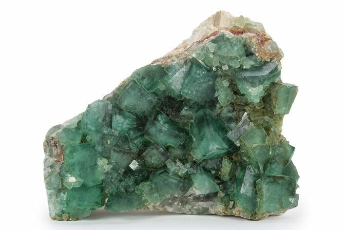 Green, Fluorescent, Cubic Fluorite Crystals - Madagascar #246162